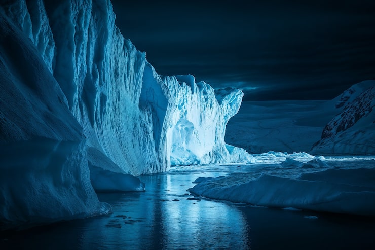 Eisberge Hintergrund
